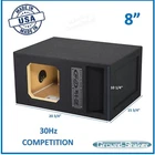 8" Single Ported Reinforced Subwoofer Box Enclosure For Kicker L7Q Solo-Baric