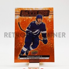 UPPER DECK 2023-24 NHL HOCKEY SERIES 2 - Orange Dazzlers DZ-88 Brayden Point