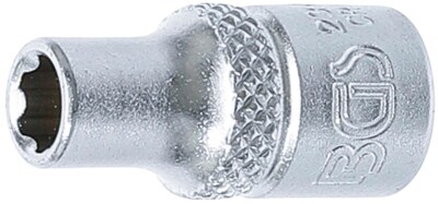 BGS STECKSCHLÜSSEL-EINSATZ SUPER LOCK, INNENVIERKANT 6,3 MM (1/4''), SW 5 MM