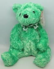 LUCK-e the Bear Ty Beanie Baby 2003 ~ New & Tagged ~ St Patrick Day & Shamrock
