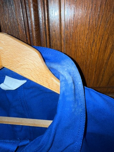 Ancienne veste bleu de travail coton Sanfor Le Cèdre taille XL réf V6 - Imagen 4 de 5