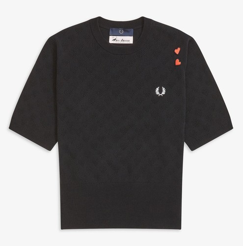 FRED PERRY AMY WINEHOUSE HEART DETAIL 