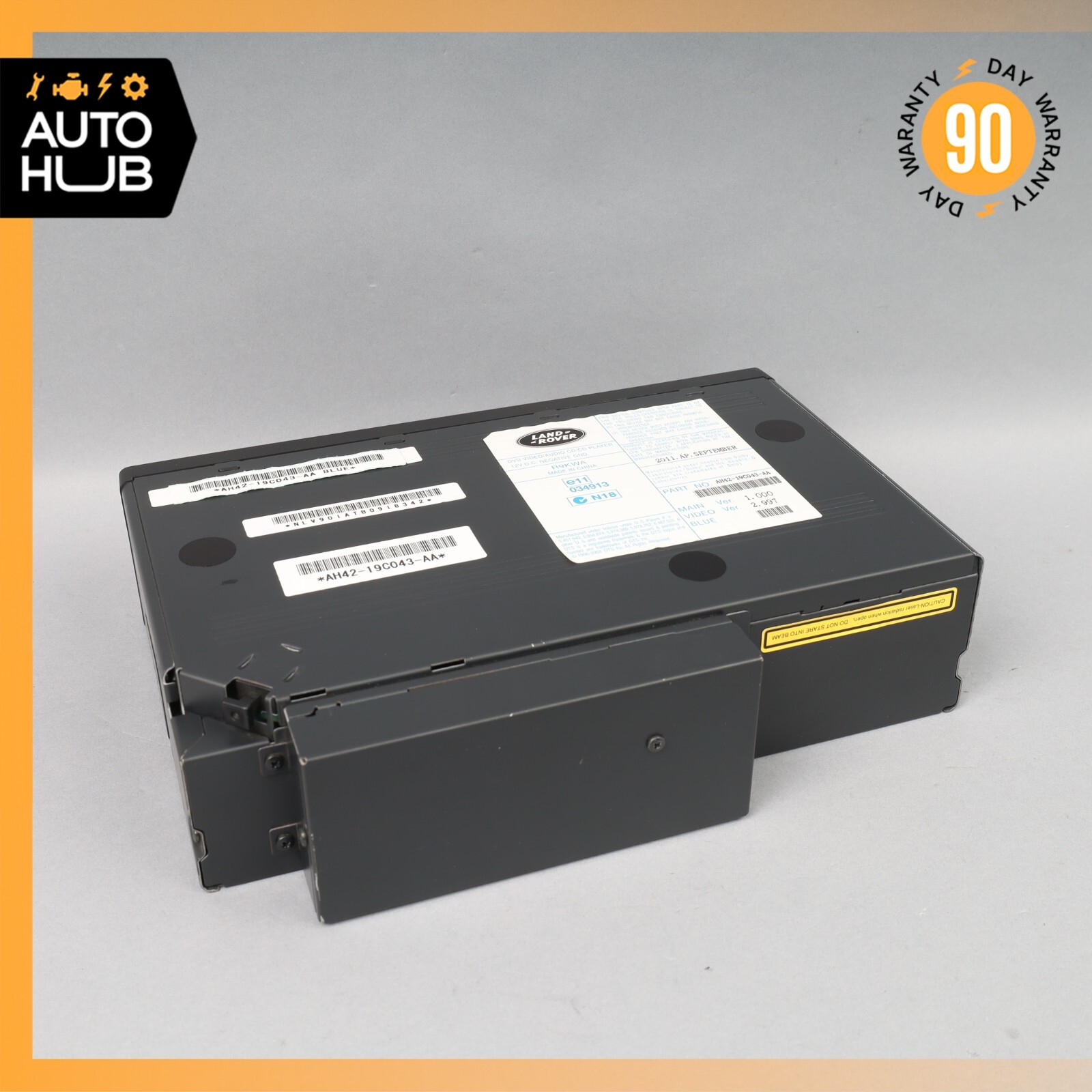 10-19 Aston Martin Rapide DVD CD Changer 6 Disk Player OEM 11k MILES