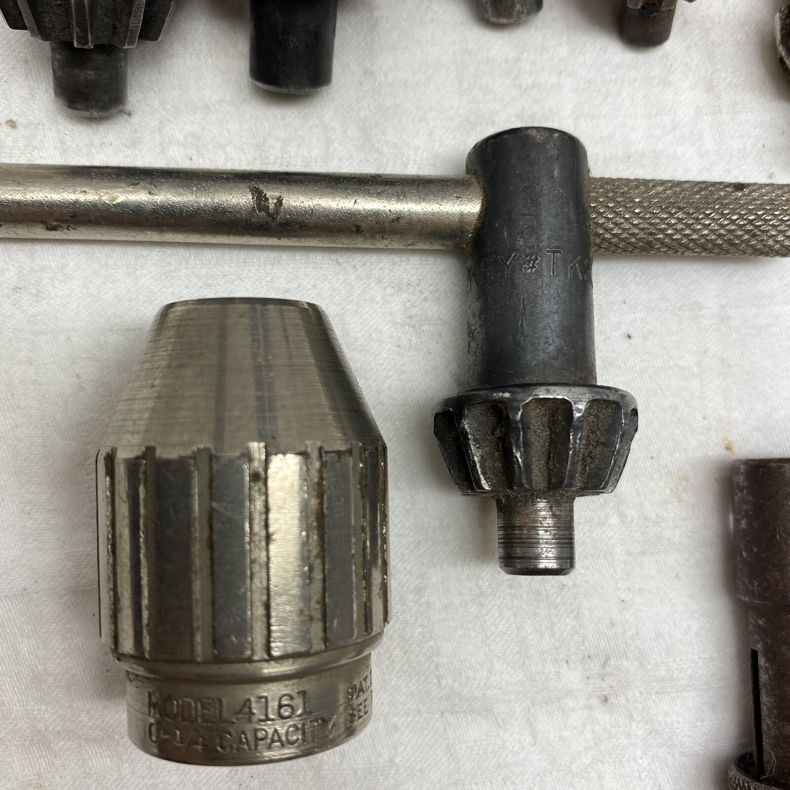 Vintage & Antique Lot Of 13 Drill Chucks Keys Various Sizes 2, 3, 9, Jacobs eBay