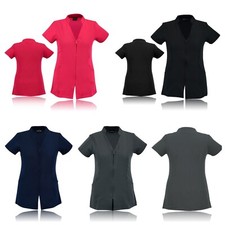 SPA Beauty & Hair Salon Hairdressing Beautician Nail Massage Therapist Tunic ZIP