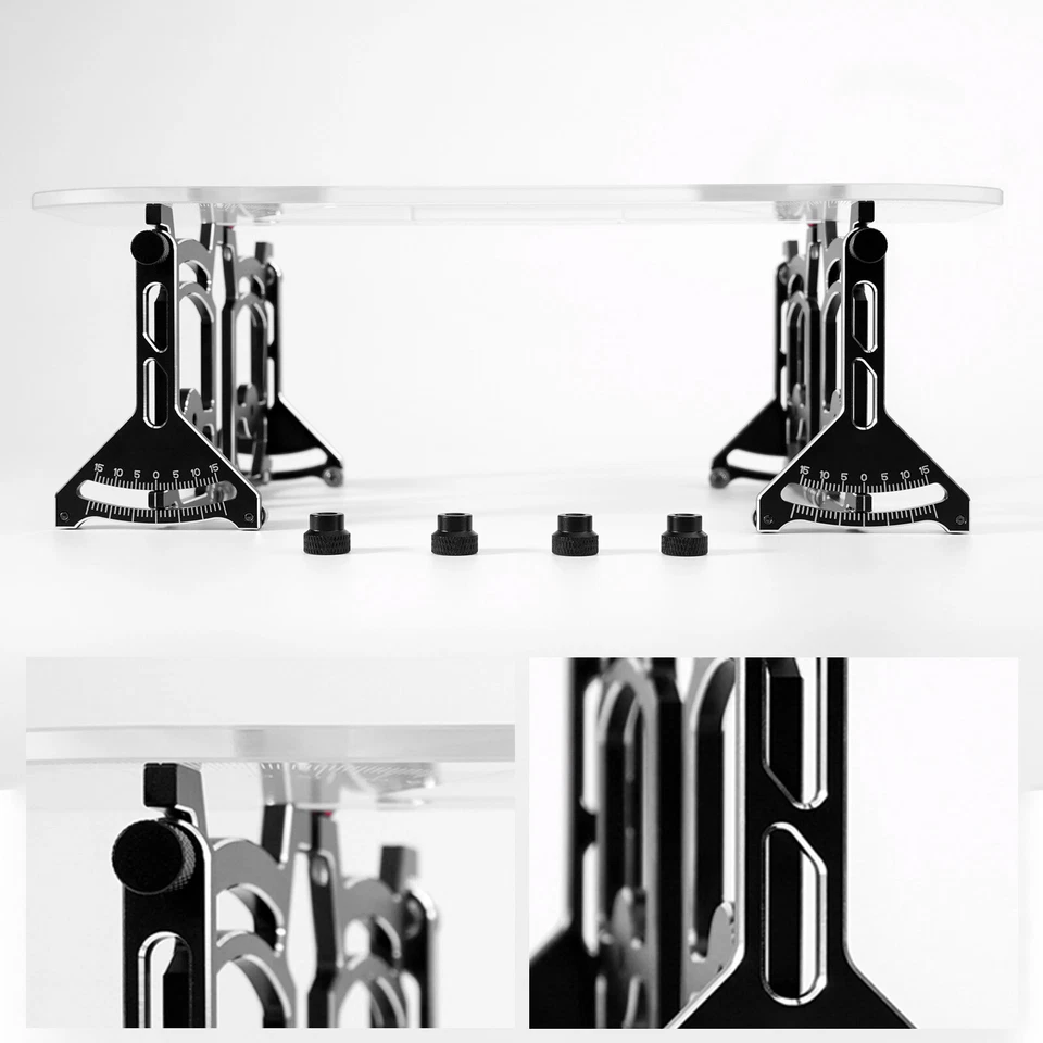 Chassis Setup System For 1/10 RC Car Camber Caster Toe Gauge w/Carry BagHo - Image 4 of 4