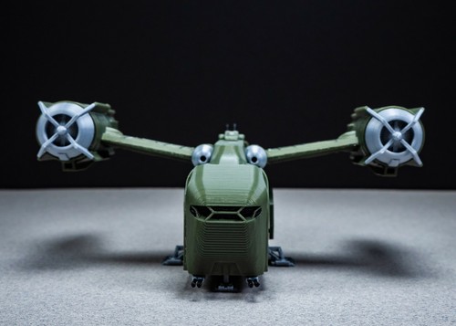 SS-54 assault Spaceship Suri's ship HALO Clone Wars Plastic Model Spacecraft 3D - 第 3/10 張圖片