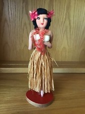 Vintage Hula Dancer Pose Doll
