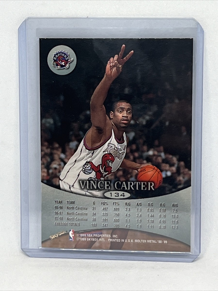 Toronto Raptors Vince Carter 1998-99 Skybox Molten Metal - Main Image