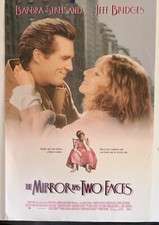 The Mirror Has Two Faces 1-Sheet Original 1996 Movie Poster Streisand Bridges