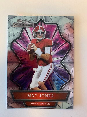 MAC JONES 2021 Wild Card Alumination Football Base Rookie Card ABC