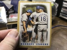 1987 Topps Baseball DODGERS LEADERS FROM VENDING # 431