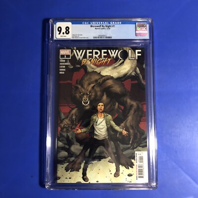 Werewolf By Night 1 CGC 9.8 1st APPEARANCE Jake Gomez Darkhold Marvel Comic 2020