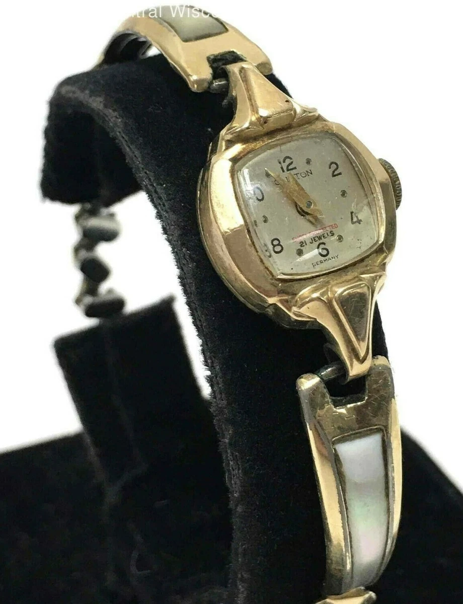 Vintage clinton ladies watch sale