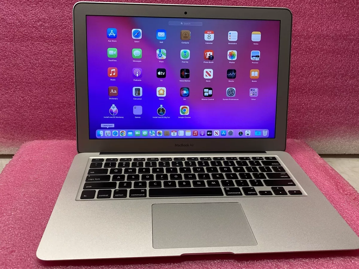 Apple MacBook Air 13-inch Early 2015 1.6 GHz i5 8 GB RAM 251 GB SSD Monterey