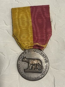 MULTA RENASCENTUR ITALIAN MILITARY MEDAL 1922