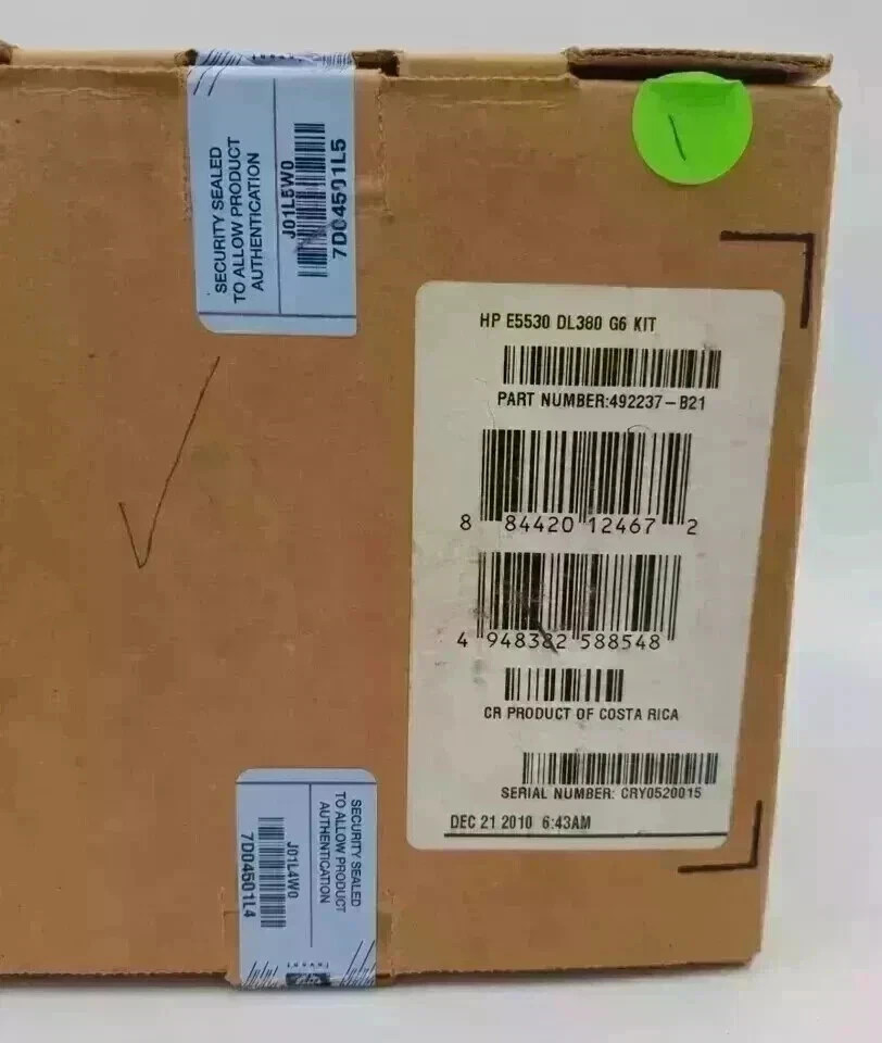 HP DL380 G6 INTEL XEON E5530 2.40GHZ CPU KIT 492237-B21 NEW - Image 2 of 3