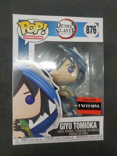 Funko Pop! Demon Slayer Giyu Tomioka #876 AAA Exc Vinyl Figure