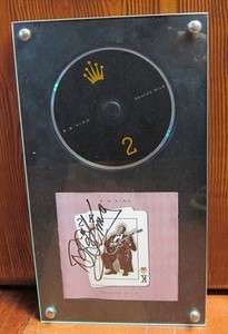 BB King Signed/Framed CD, Deuces Wild
