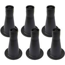 CAFORO Bed Frame Feet that Replace Your Wheels. Replacement Full, Set of 6