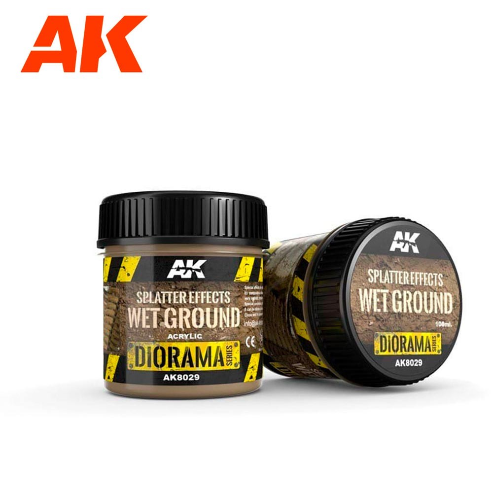 AK Interactive Splatter Effects Wet Ground 100ml (AK8029) - Image 5