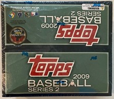 2009 Topps Baseball Series 2 Retail Box Factory Sealed MLB 24 packs 12 cards per