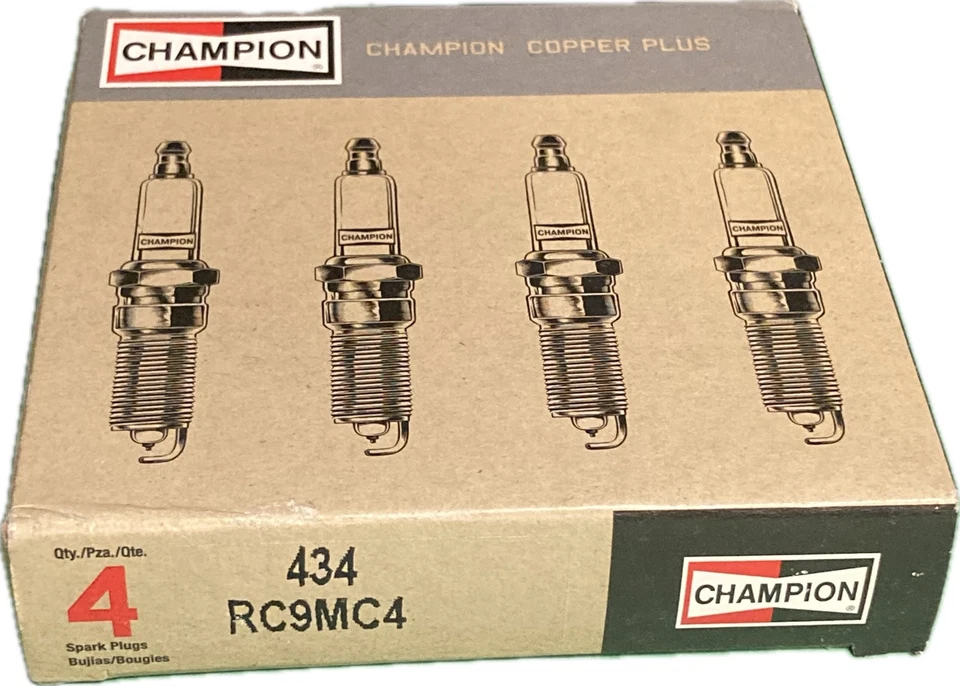 Conjunto de vela de ignição de cobre Champion 4 peças para Chevrolet Aveo5 2009-2011 L4-1.6L - Imagem 2 de 3