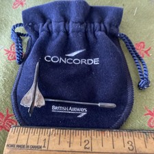 BRITISH AIRWAYS CONCORDE AIRPLANE STERLING SI...