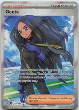Geeta Ultra Rare SV03: Obsidian Flames 218/197 NM