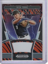 2020 PRIZM DRAFT NICK YORKE RC #75/99 *THUNDERSTRUCK - TIGER STRIPES*