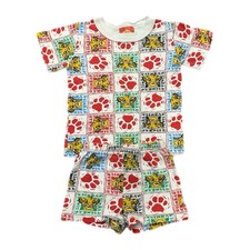 Vintage 90s Disney Lion King Simba AOP Short Set Toddler 3T