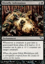 Blowfly Infestation (Shadowmoor) #58 Uncommon MTG