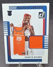 2025 Panini Donruss WNBA - Rookie Jerseys Saniya Rivers #12 Jersey Color Match