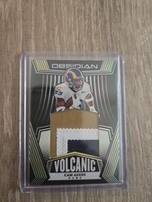 2020 Panini Obsidian Volcanic Material Electric Etch Yellow 24/25 Cam Akers 