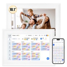 Smart Digital Calendar 10.1 HD Touch Screen Wall Mount Family Organizer Display