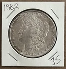 1882 P Silver Morgan Dollar