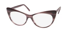 NEW ANDY WOLF 5087 EYEWEAR CAT EYE AUSTRIA WOMENS 54-14-140 PLASTIC PINK