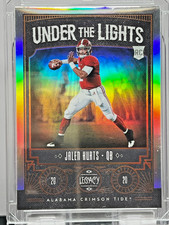 2020 Panini Legacy - Under the Lights Jalen Hurts #UL-JH2 Silver (RC)