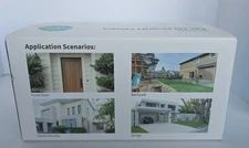 SEHMUA 2K Solar Security Cameras Wireless 2 Pack 360° View Pan RBX-S73