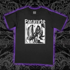 Parasyte Manga T-Shirt Horror Sci-Fi Anime Graphic Tee Migi & Shinichi Unisex