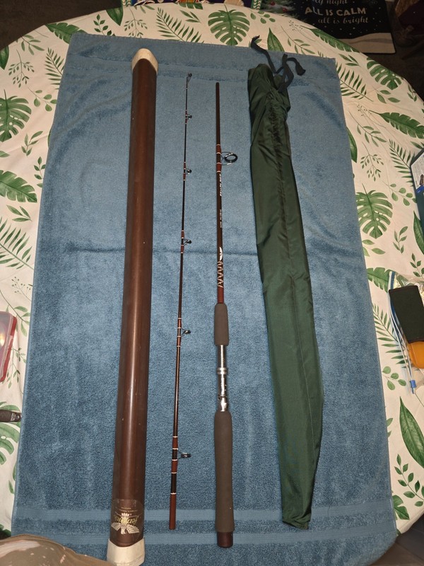 Vintage FENWICK Fenglass Spinning 6 1/2 10 to 20 Rod made in USA MINT CONDITION.