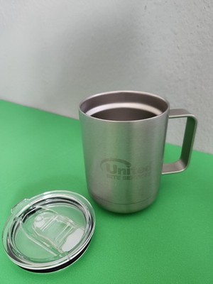 Ora by Spector & Co 12oz Stainless Steel Travel Mug Insulated Cup with Lid Gray