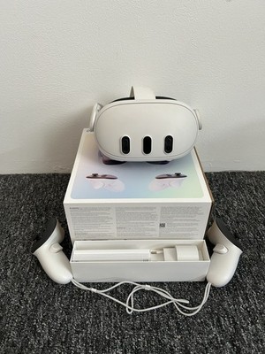 Meta Quest 3 512 GB   Weiß   gebraucht   mit OVP & Controllern