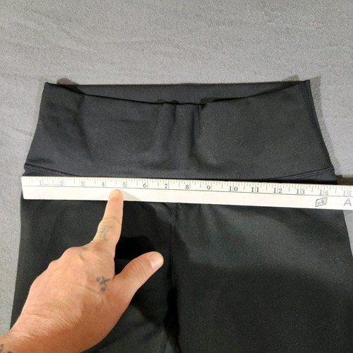Fabletics High Waisted Powerhold Leggings Womens Size M Black Stretch Athleisure - Picture 8 of 14