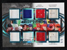 2016-17 Leaf ITG Used Blue Spectrum 5/5 Alexander Yakushev Chris Chelios HOF 7ez