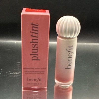 #18 FEATHER BOA (Strawberry Red) ~ Benefit PLUSHTINT Moisturizing MATTE Lip Tint