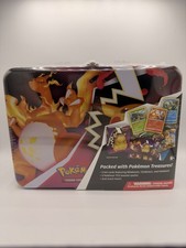 Fall 2020 Collector’s Chest - Lunch Box Tin Charizard - 5 Packs - Pokemon TCG