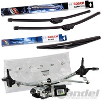 Original WischergestÄNge+Motor+Scheibenwischer Vorne Passend FüR Renault Clio 3