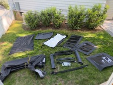 Jeep Jk Unlimited Soft Top Frame Carry Bags Sunshade And Hard Top Dolly