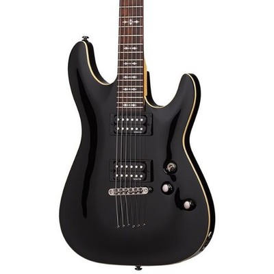 Schecter Omen-6 Electric Guitar Gloss Black